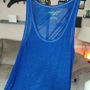 AEO Blue Tank top